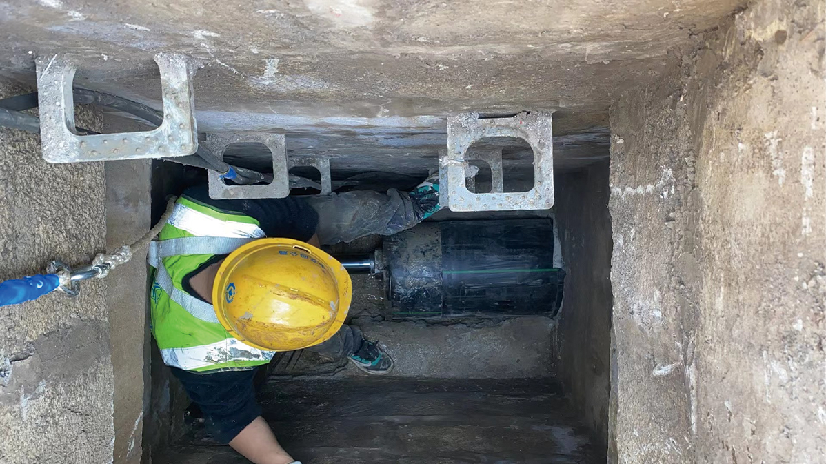 汇川HDPE短管内衬法